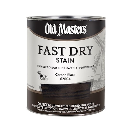 Old Masters FAST DRY WD STAN BLACK 1QT 62604